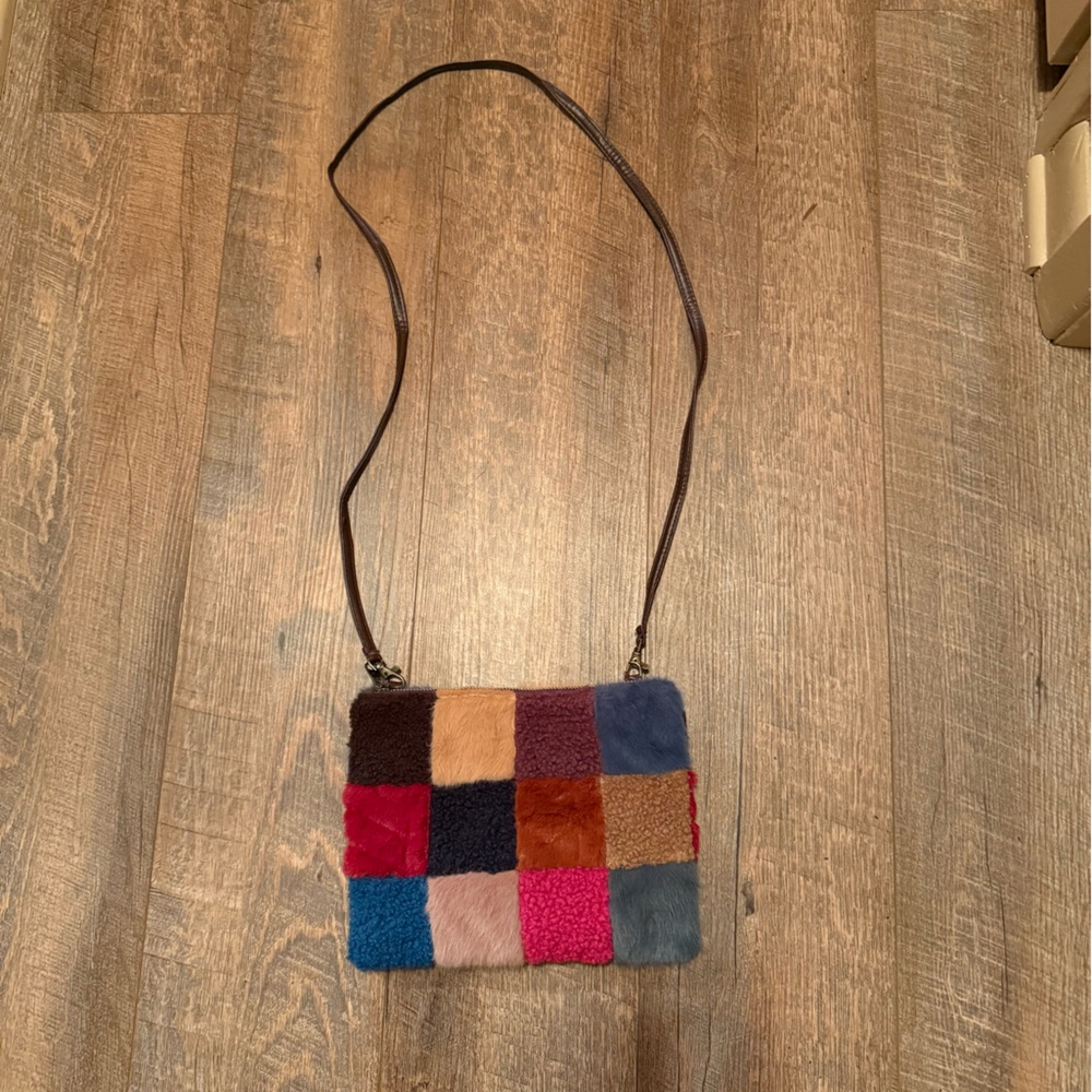 Natural Life Boho Patchwork Multicolor Crossbody … - image 1